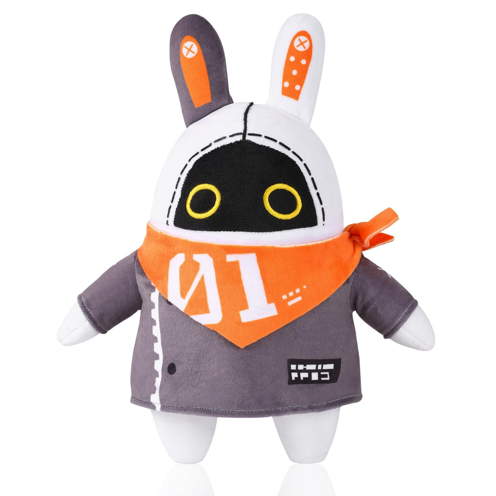 UTIEHD Bangboo plush doll face close-up, soft cotton texture