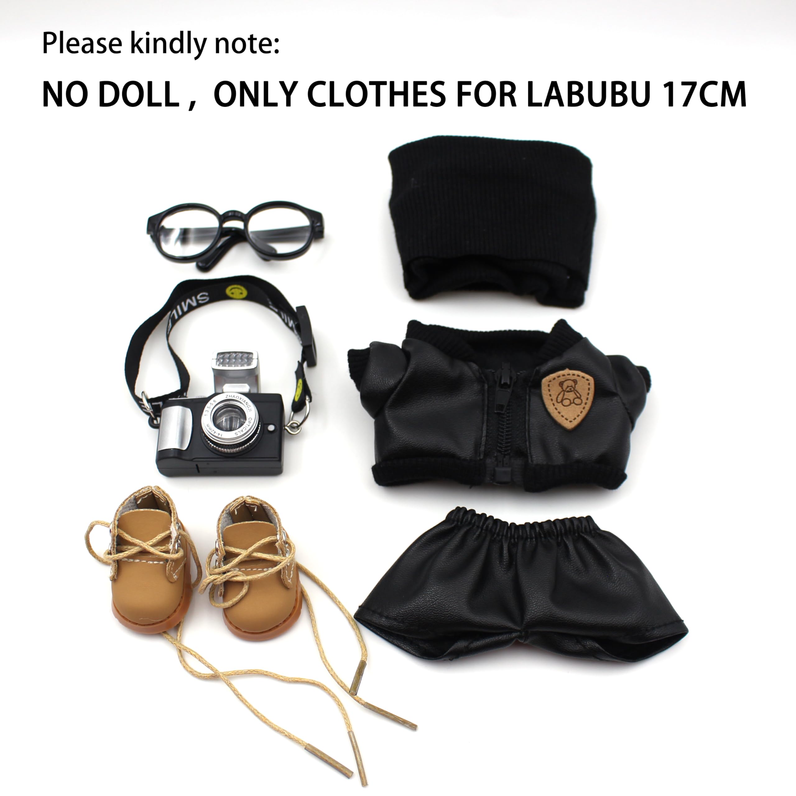 UtoMoya Labubu jacket adds a sleek, photo-ready look