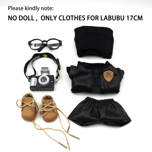 UtoMoya Labubu jacket adds a sleek, photo-ready look