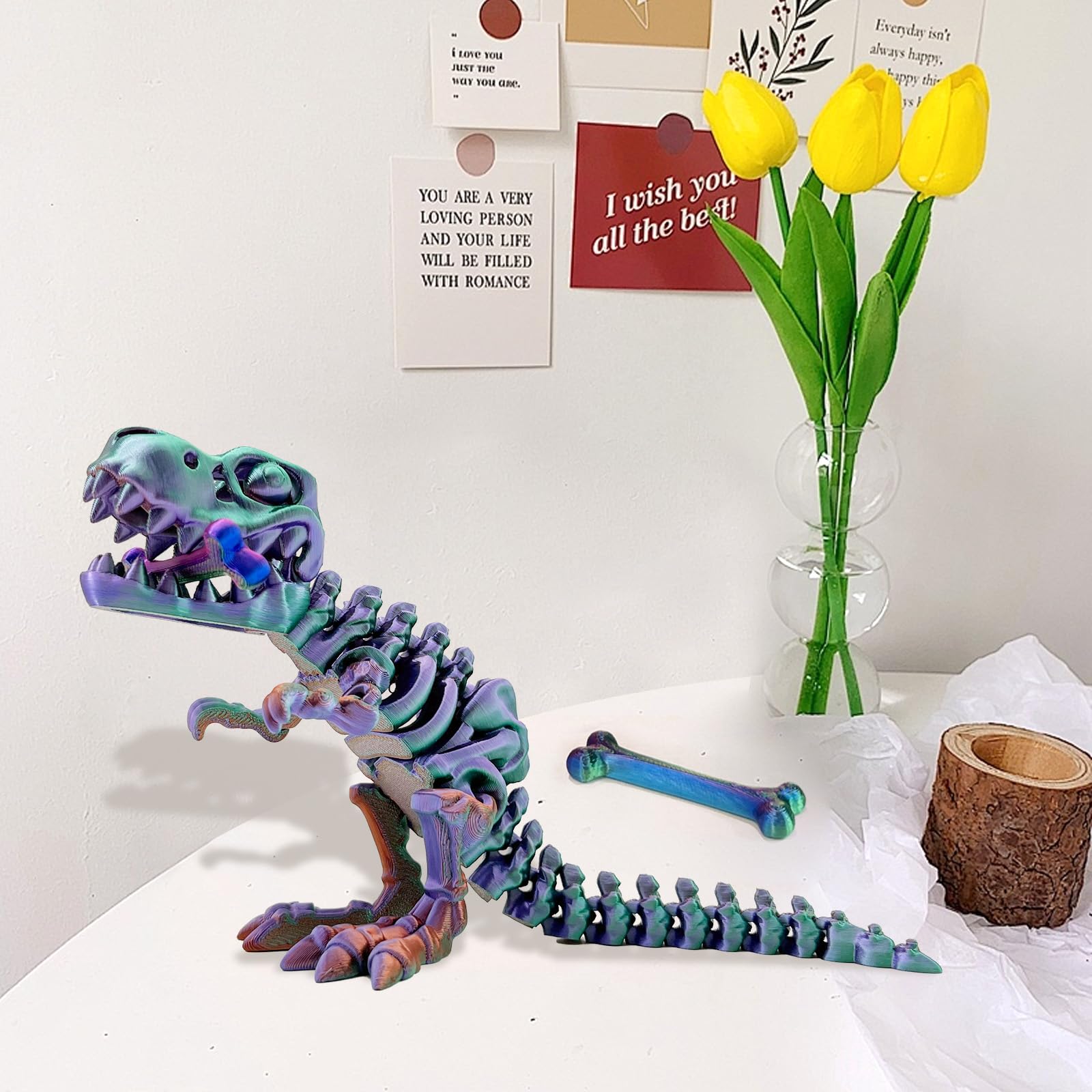 utosday dinosaur egg interior view reveals hidden articulated T-Rex