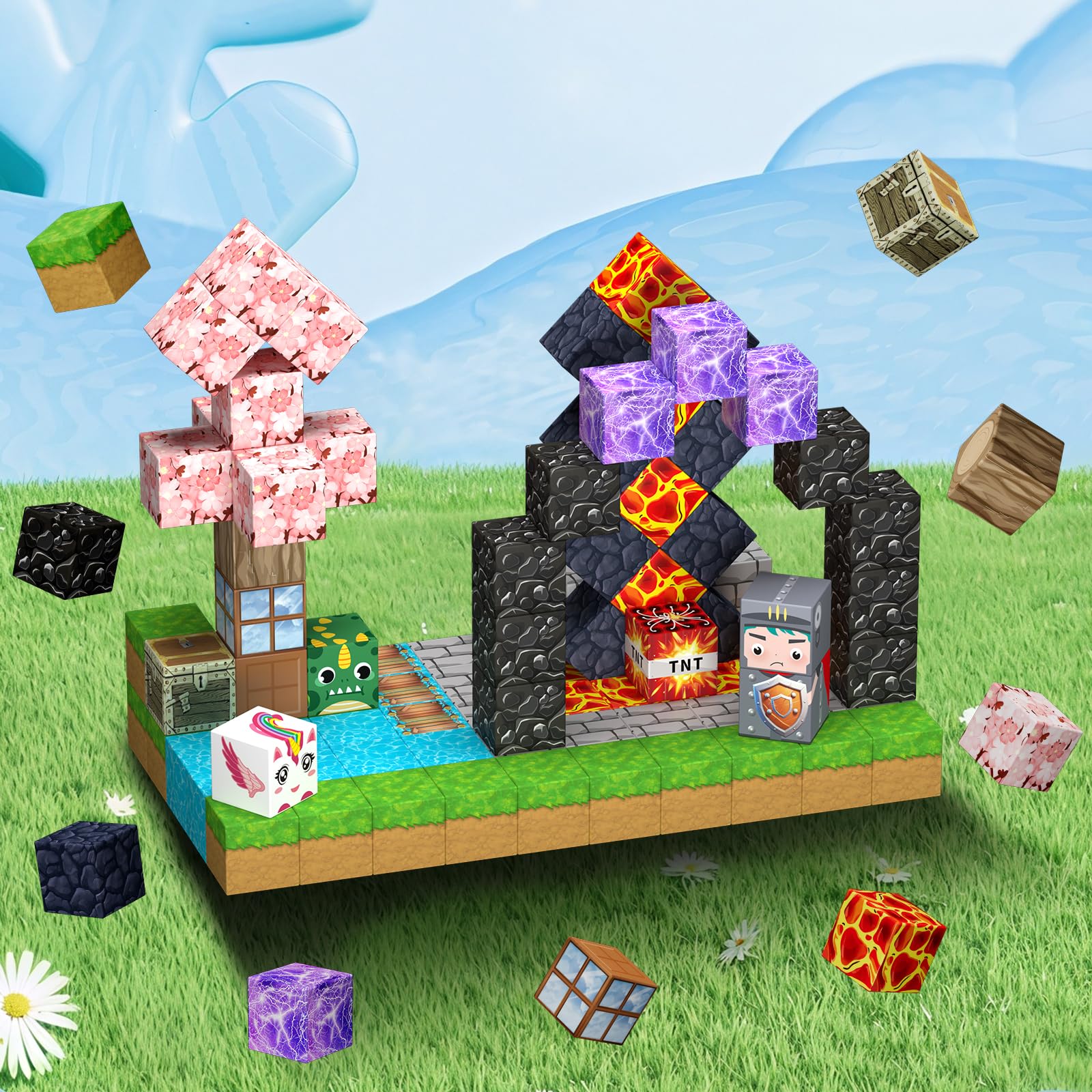 Uucoco blocks support group activities in classrooms and preschools.