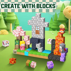 Uucoco magnetic block set makes a thoughtful gift for ages 3+.