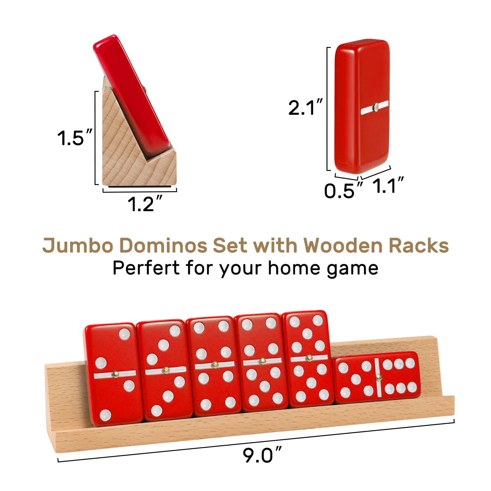 uvcany double six dominoes set with durable eco-friendly paint.