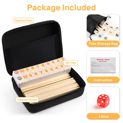 uvcany Rummy Cube six wooden racks provide stable tile placement
