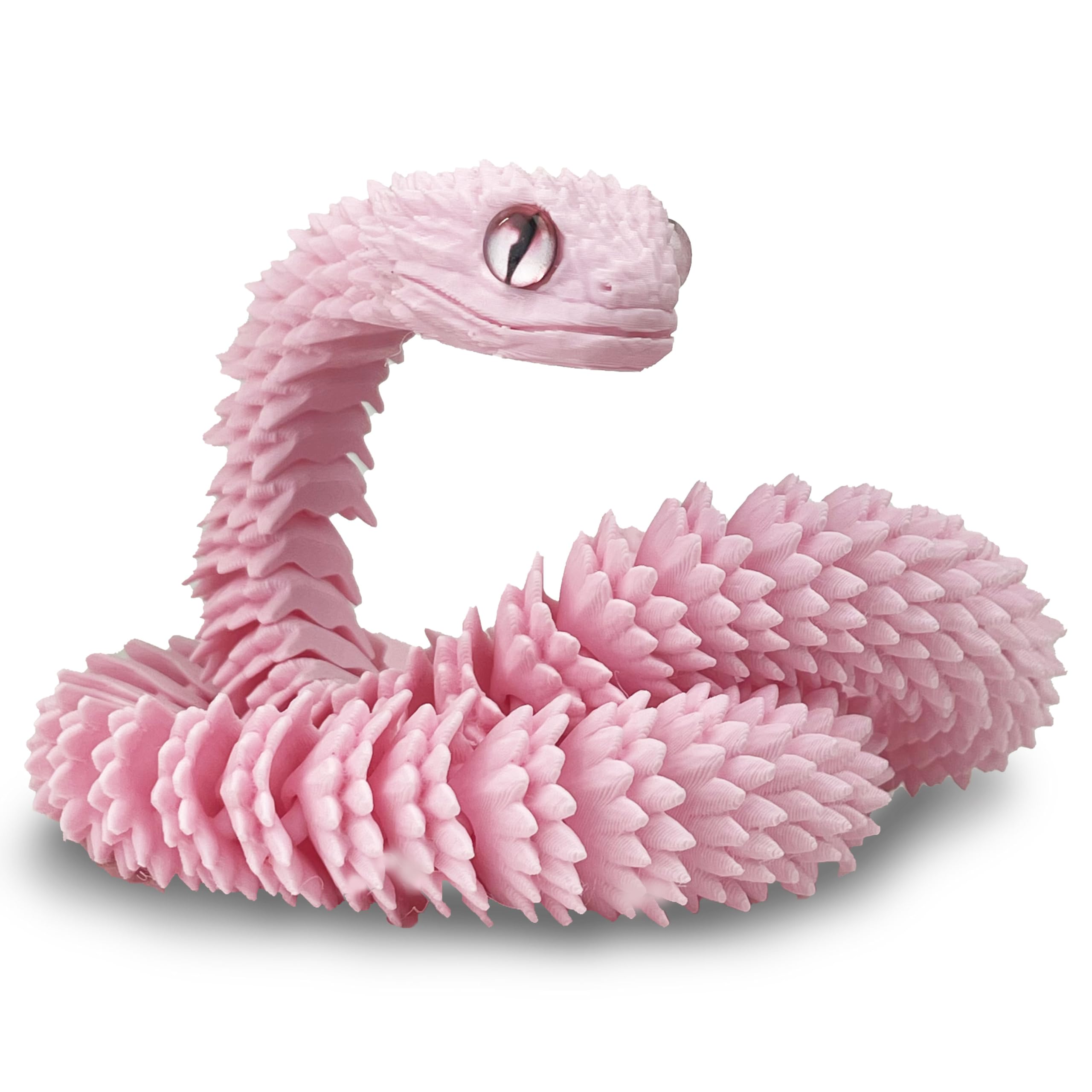 UXBSTM 24in snake toy 3D printed, a durable desk companion for focus.