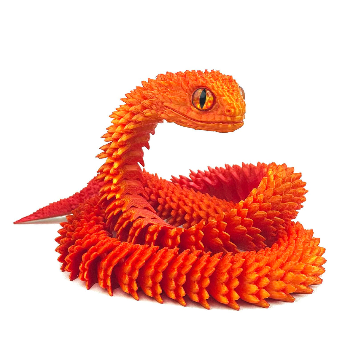UXBSTM 24in snake toy with a flexible pose for desk focus.