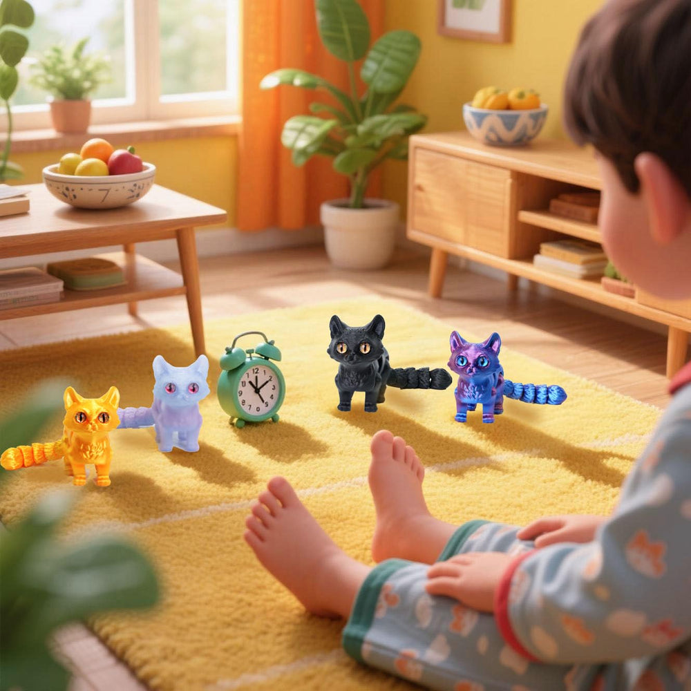 UXBSTM six colorful cats perfect as stocking stuffers or gifts.
