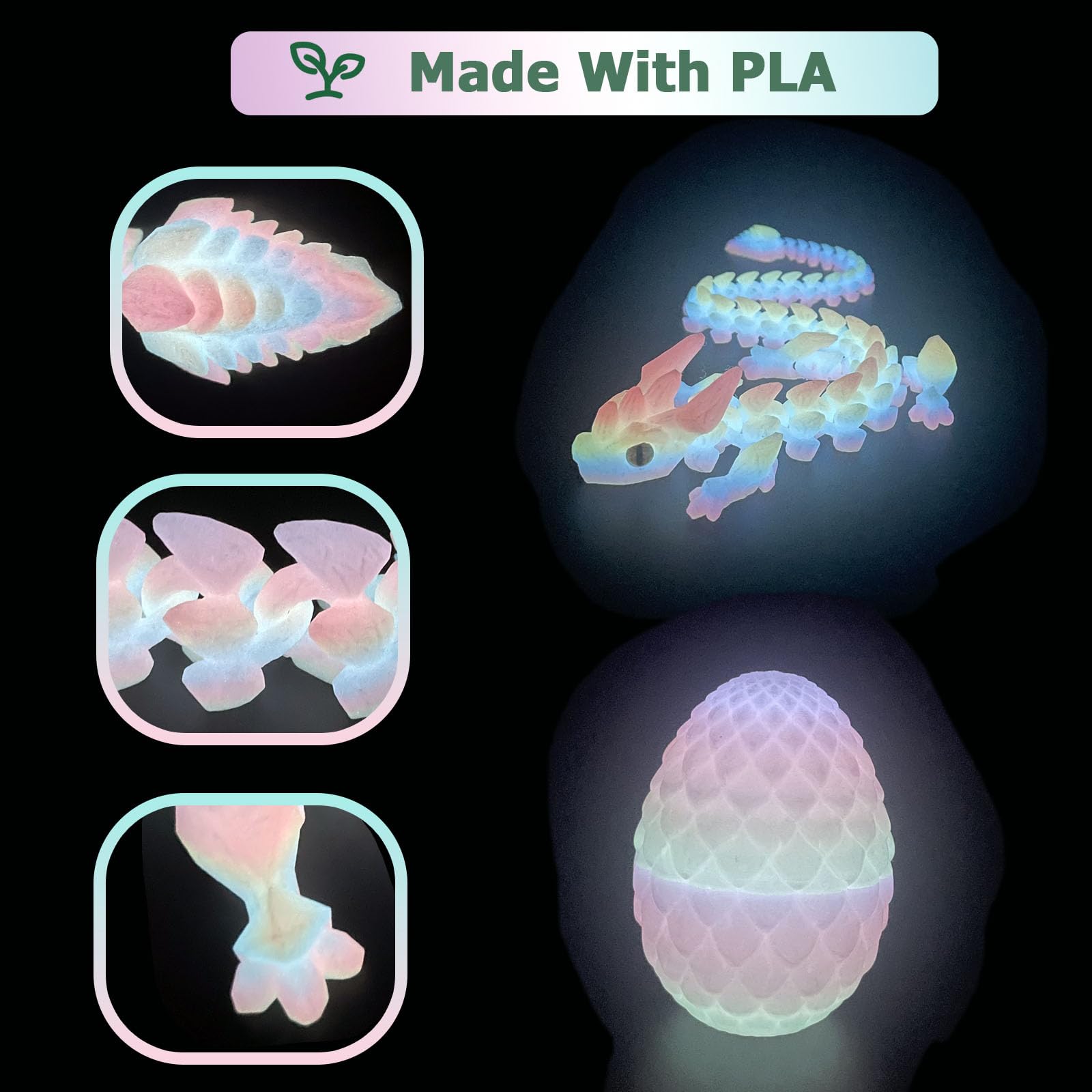 UXBSTM smooth PLA finish offers safe, comfortable handling
