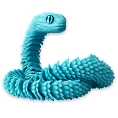 UXBSTM snake toy close-up shows textured scales for tactile focus