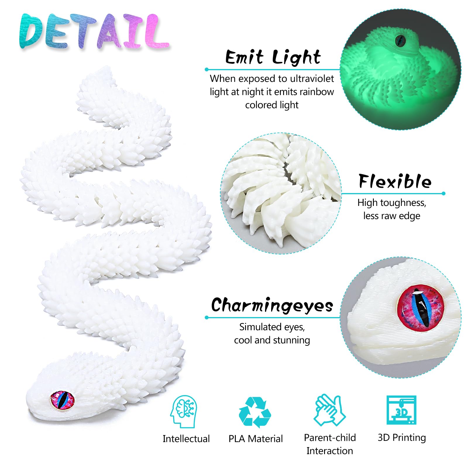 uyrzwek snake toy makes a unique gift for animal lovers and collectors