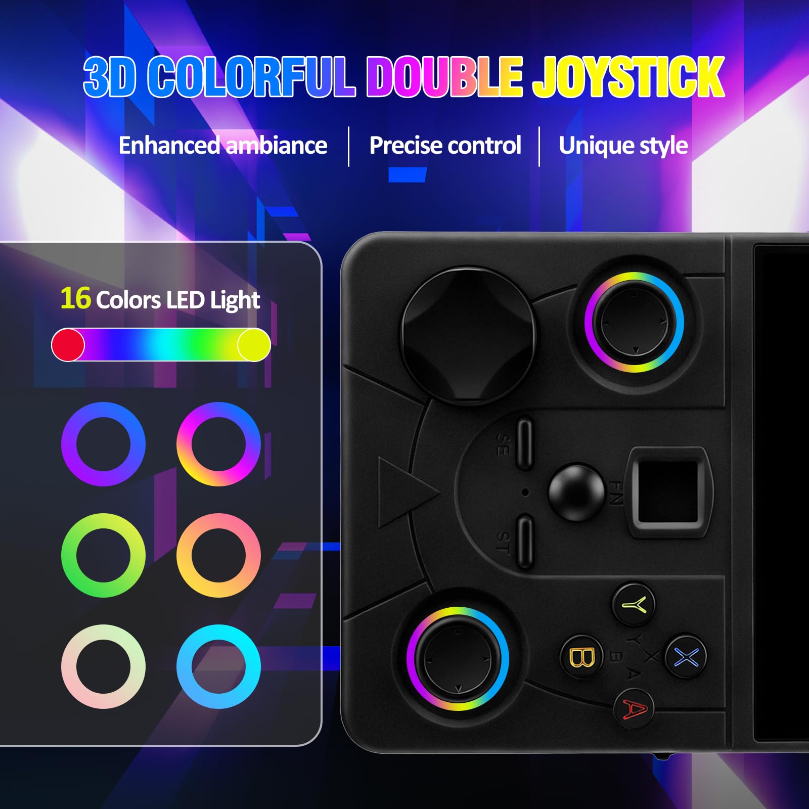 UYTGXEN DC40V detachable dual joysticks for precise control