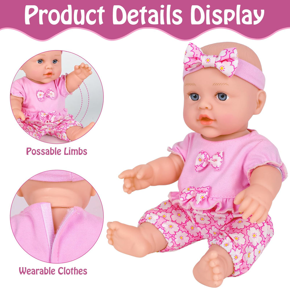 UZIDBTO diaper aids nurturing role-play experiences.
