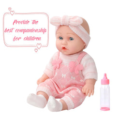 UZIDBTO doll feeding bottle with nipple for pretend feeding moments
