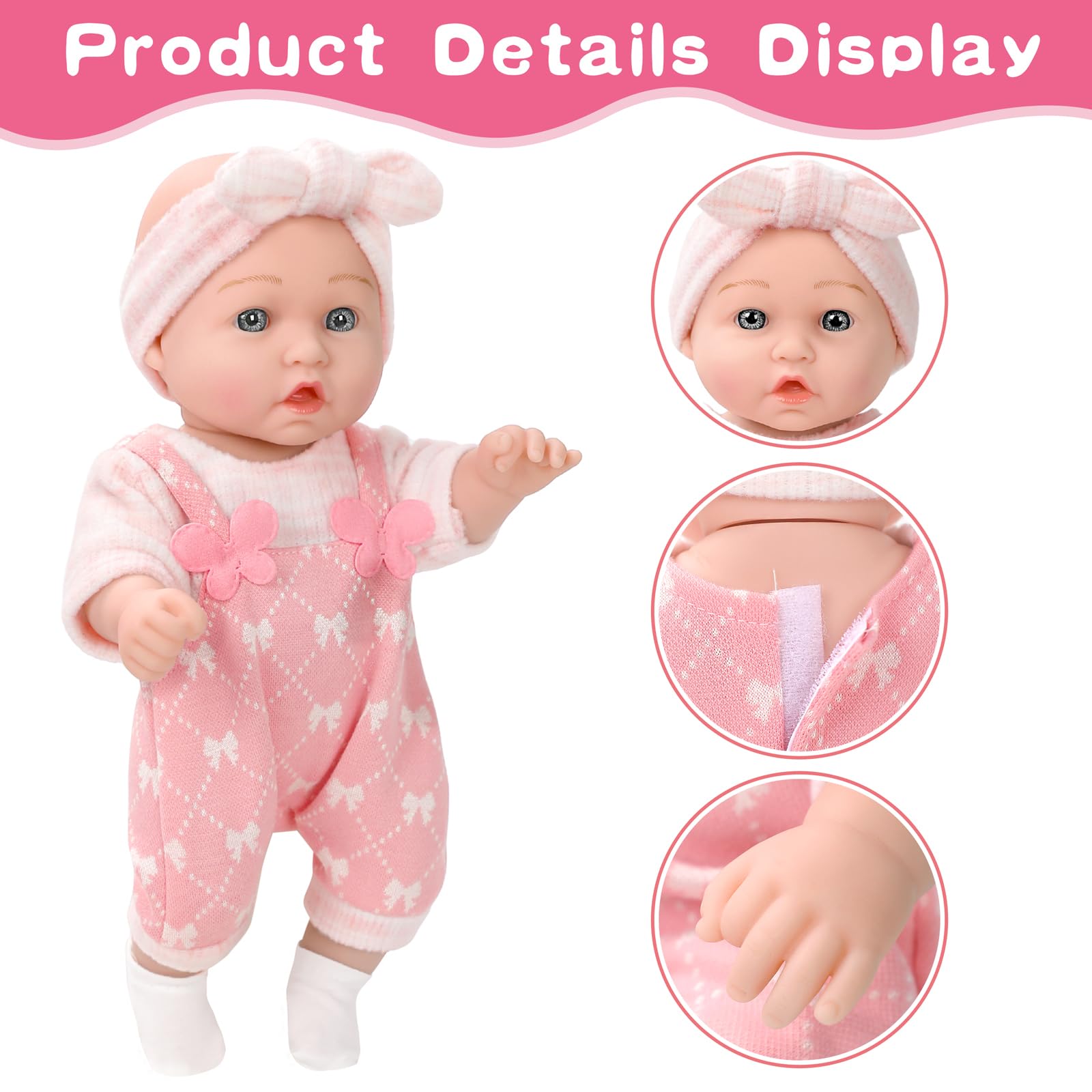 UZIDBTO pacifier accessory promotes soothing pretend care routines