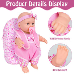 UZIDBTO feeding bottle supports lifelike feeding scenarios.