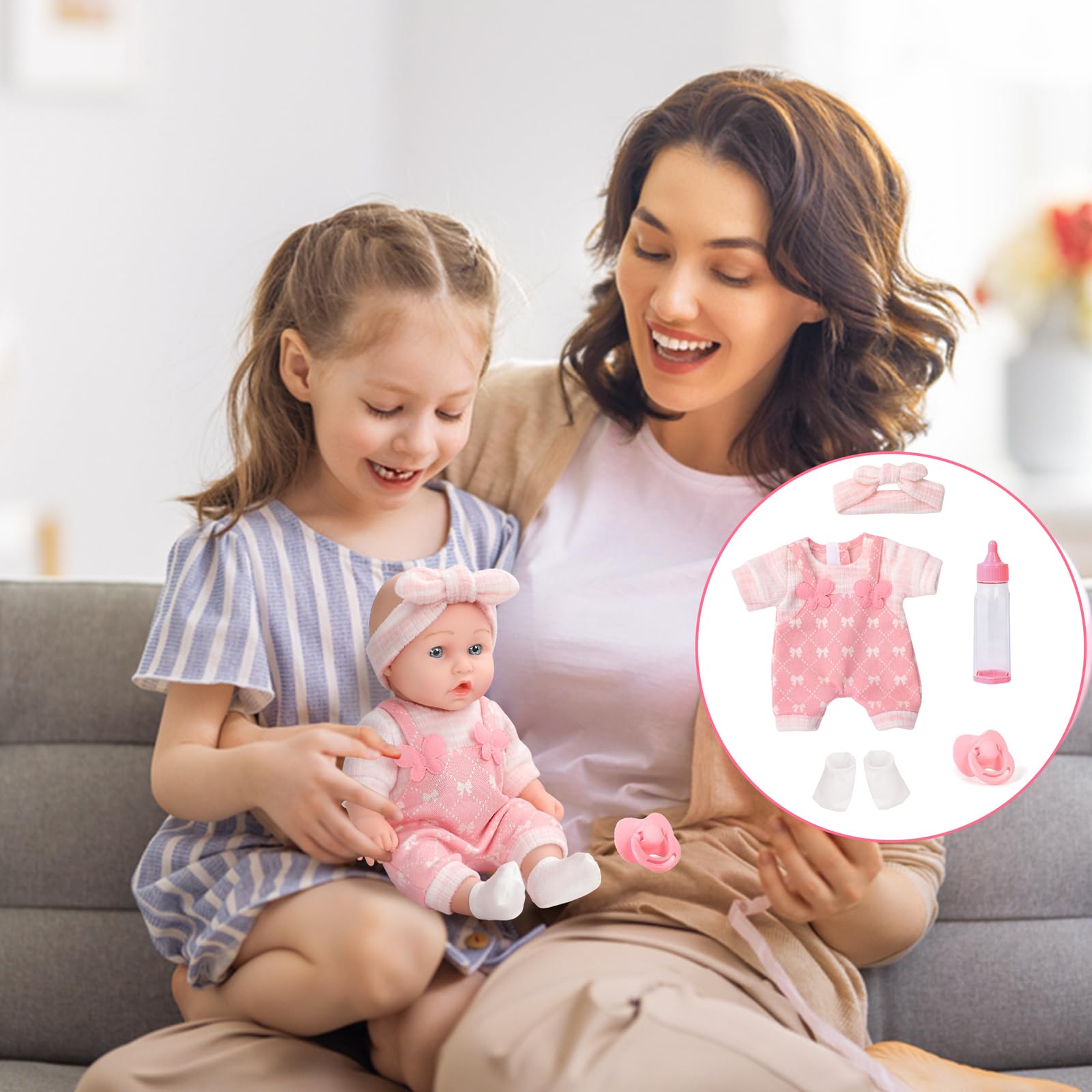 UZIDBTO encourages imaginative play and social interaction during pretend caregiving