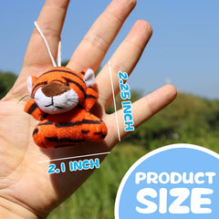 Uzoxlsn mini animals in bright colors, a safe, comforting companion for kids.