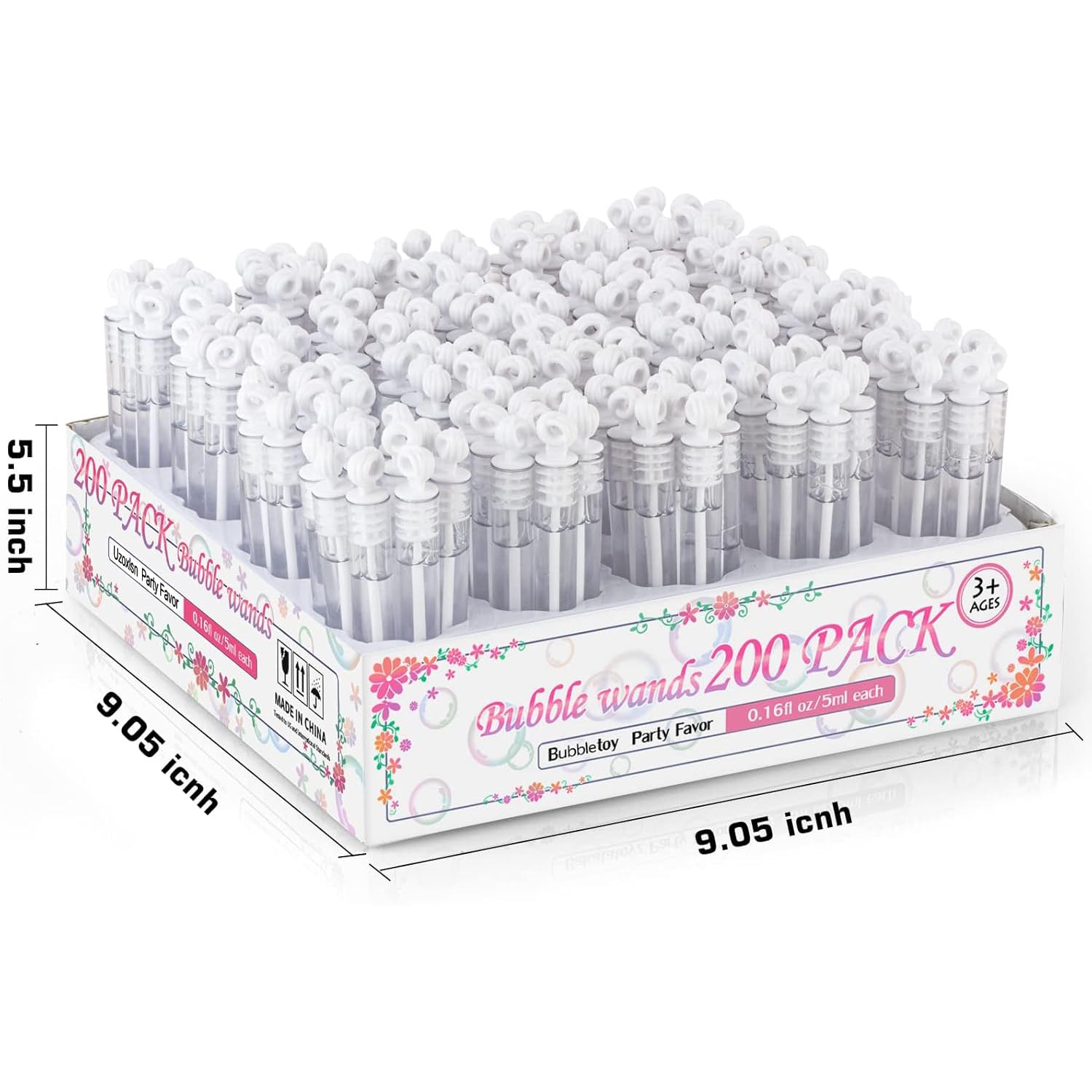 Uzoxlsn mini 4.2-inch wands for kids' parties