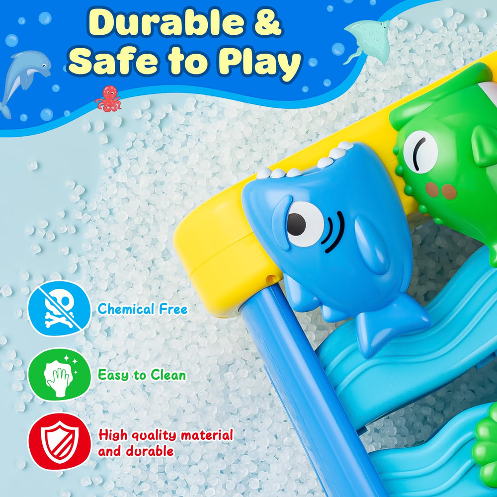 V-Opitos ABS material keeps toys durable and safe for toddlers.
