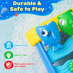 V-Opitos ABS material keeps toys durable and safe for toddlers.