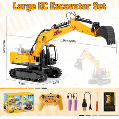 V-Opitos excavator batteries support long play sessions.