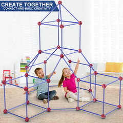 V-Opitos Fort Building Kits 46 connectors enable varied shapes and towers.