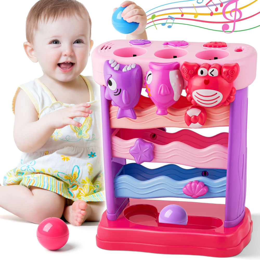 V-Opitos shark feeding interaction promotes sensory play for toddlers.