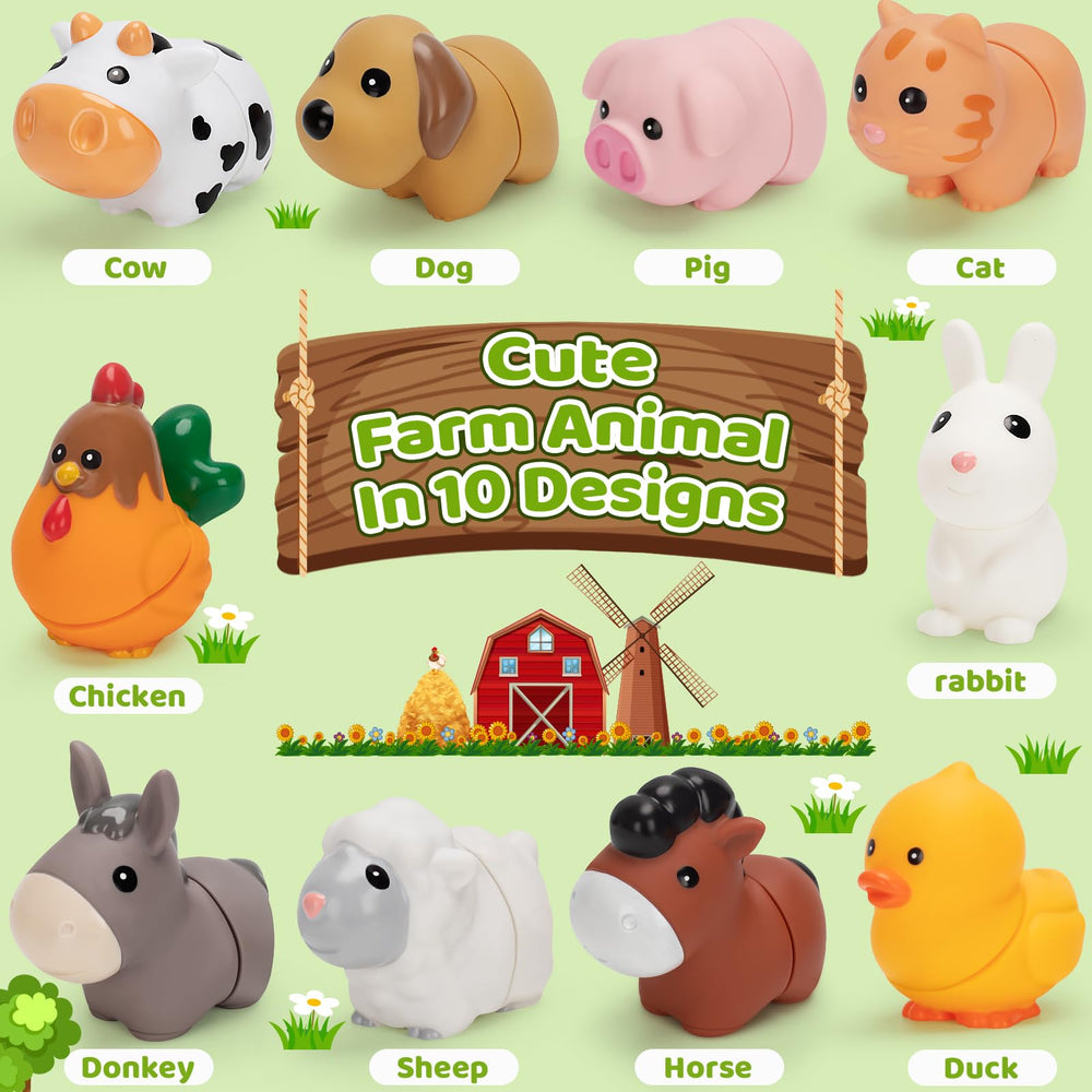 V-Opitos Montessori-inspired toy supports learning through matching and counting.
