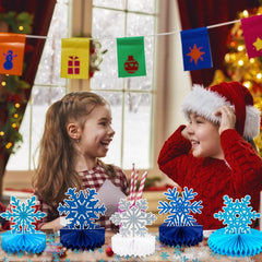 VABAMNA Winter baby shower decor accents add festive charm