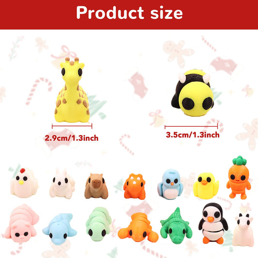 VABAO articulated animal figurines with movable joints for dynamic desk displays.