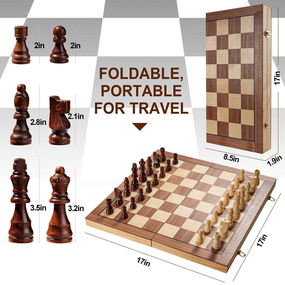 VahHome magnetic chess pieces stay put for steady play.