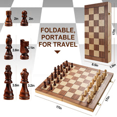 VahHome magnetic chess pieces stay put for steady play.