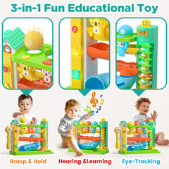 Vahome ball drop toy lights: colorful sensory stimulation during play.
