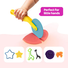 Vaike kauss cutters and stamps spark creativity and fine motor play