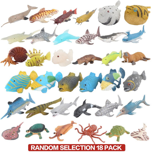 ValeforToy color-changing sea creatures add surprise during warm water play.