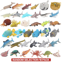 ValeforToy color-changing sea creatures add surprise during warm water play.