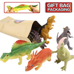 ValeforToy dinosaur packaging showing gift bag presentation.