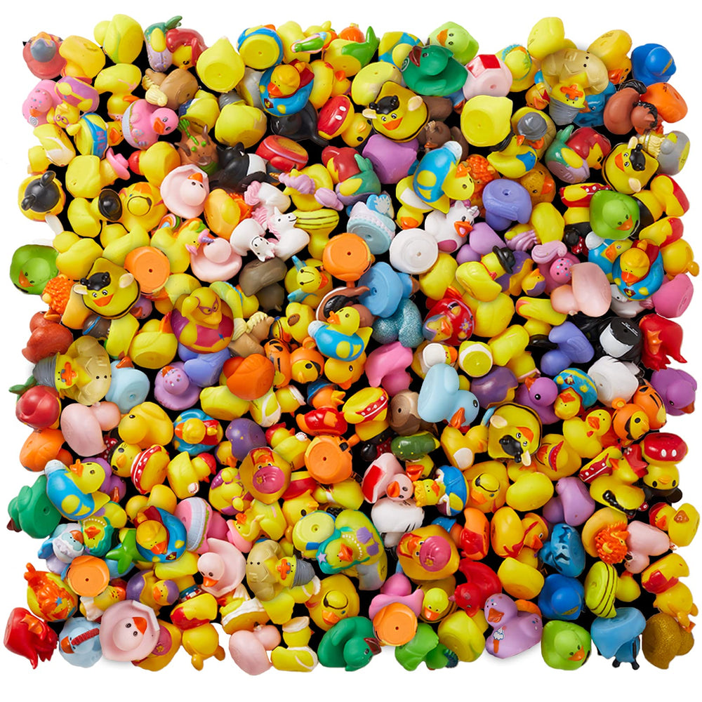 ValenLyra unique-character ducks for collection and imaginative pretend play.