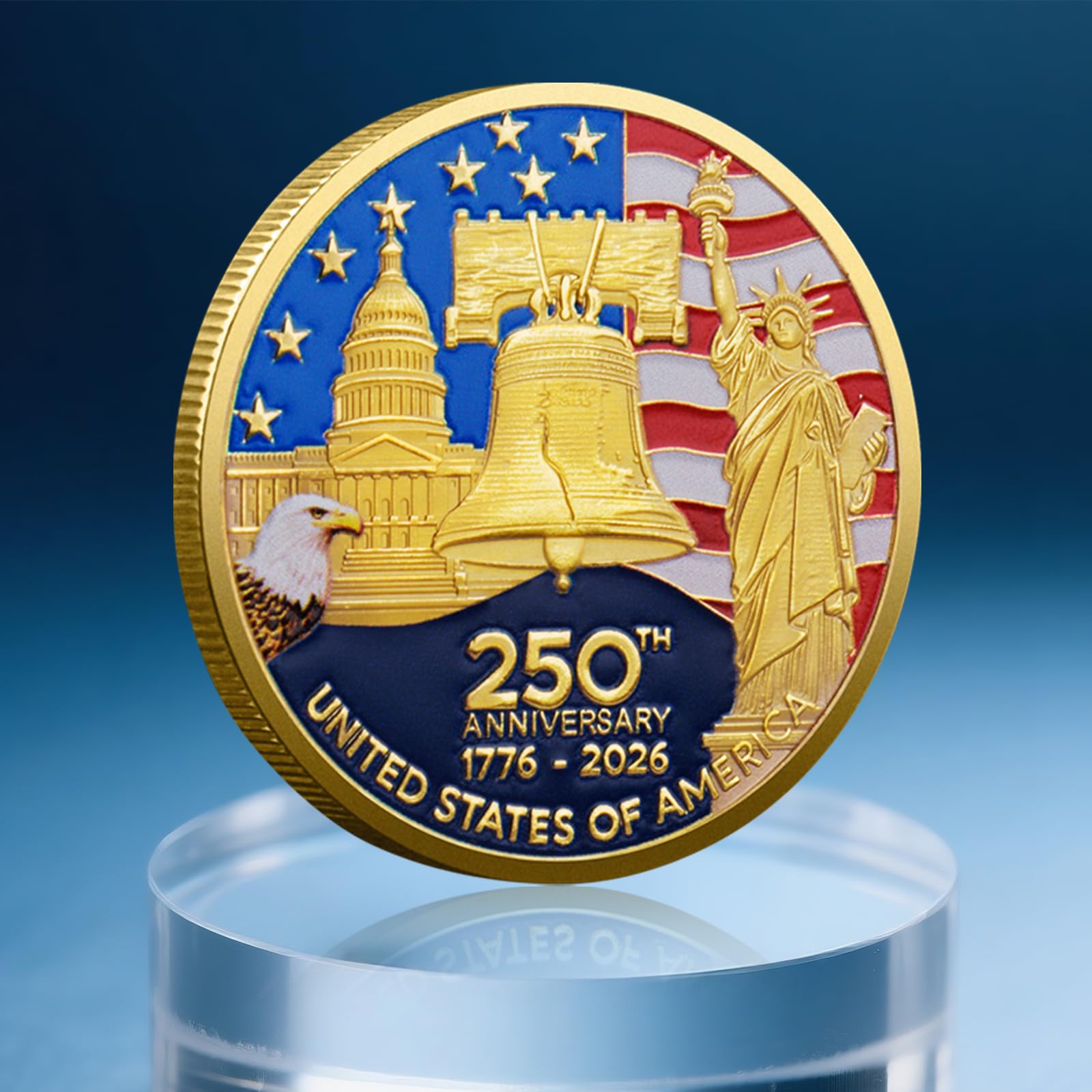 Valorforge Ivaska 250th coins crafted in durable metal with vibrant enamel