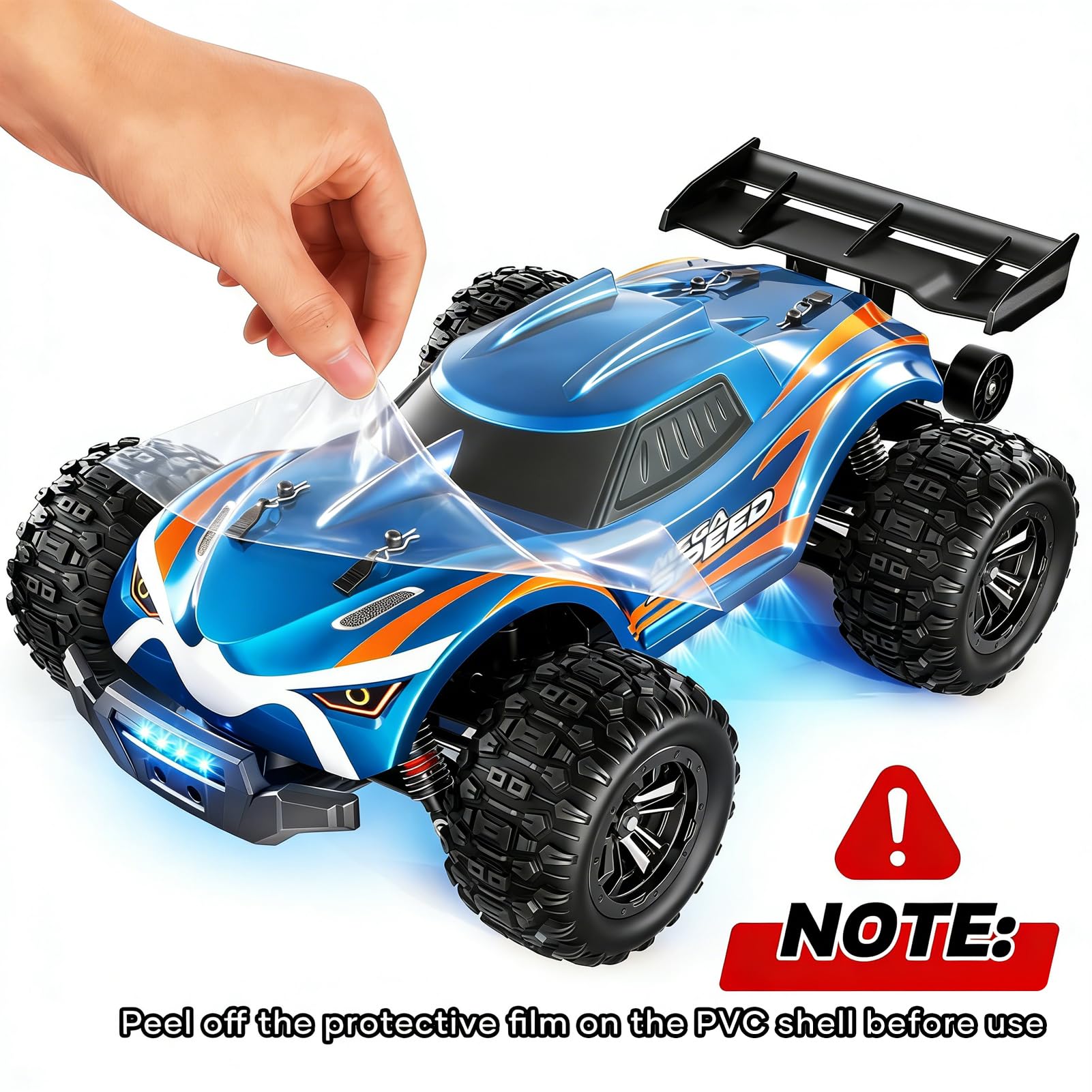 ValueTalks 1/16 RC Car battery pack for extended playtime.