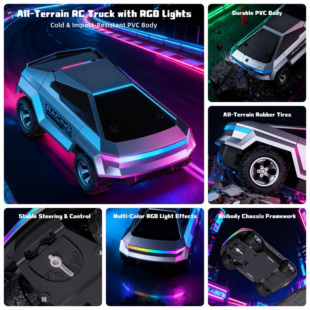 ValueTalks RC pickup truck bed space for carrying small treasures.