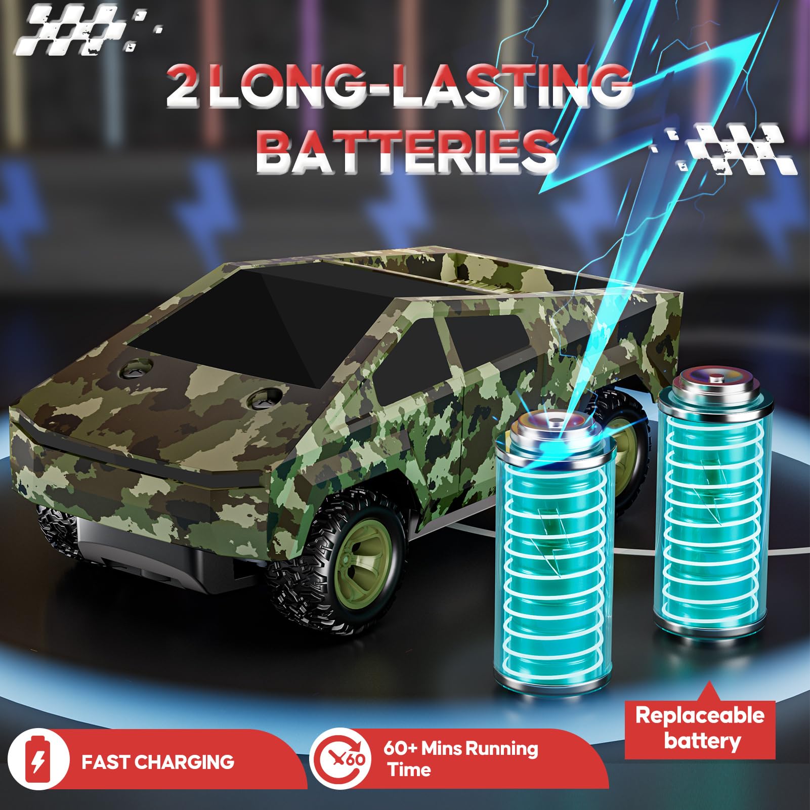 ValueTalks RC Truck 2.4GHz controller image shows interference-free control