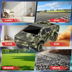 ValueTalks RC Truck battery and accessories layout depicts ready-to-drive package