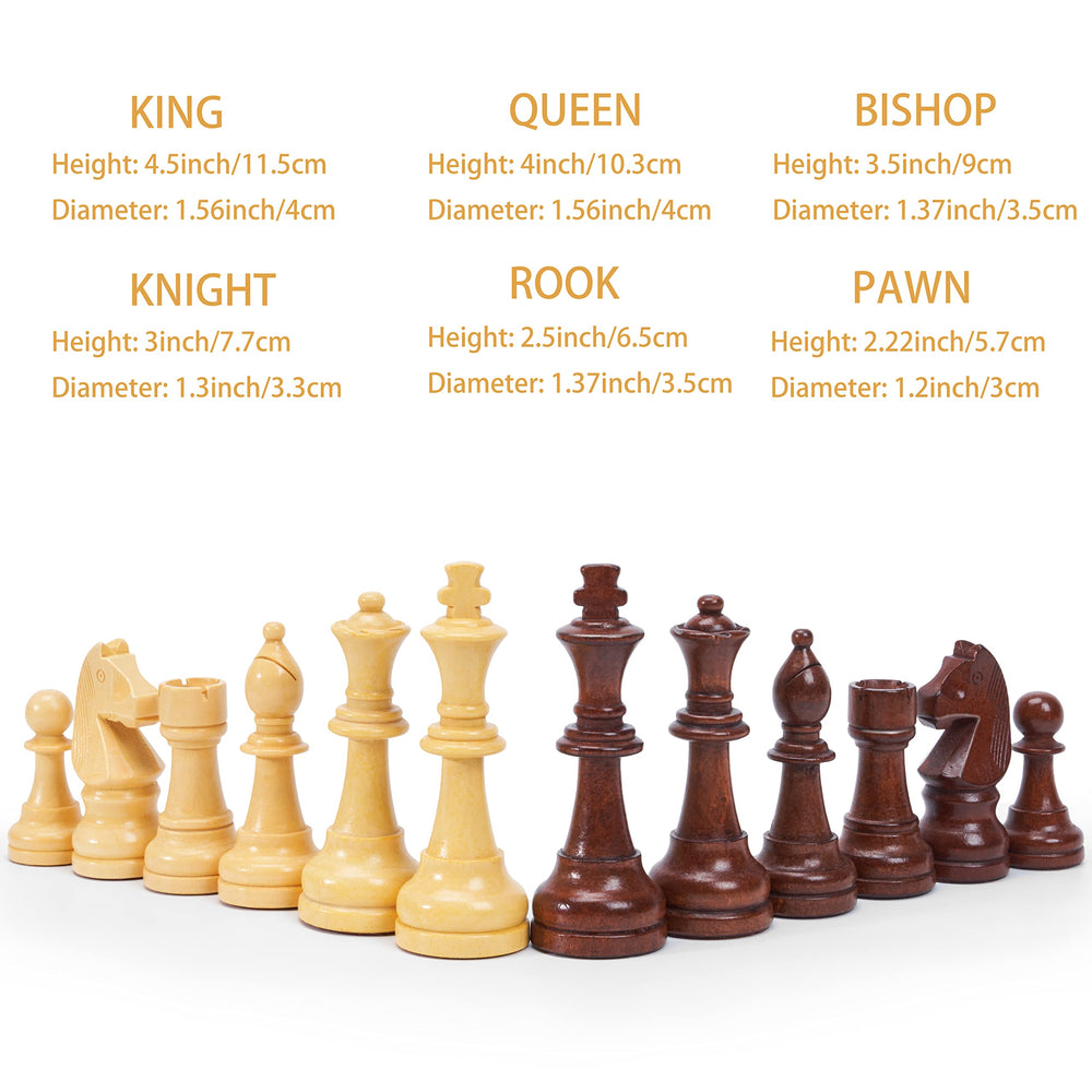 Vamslove weighted wood pieces offer premium, steady feel.