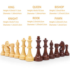 Vamslove weighted wood pieces offer premium, steady feel.