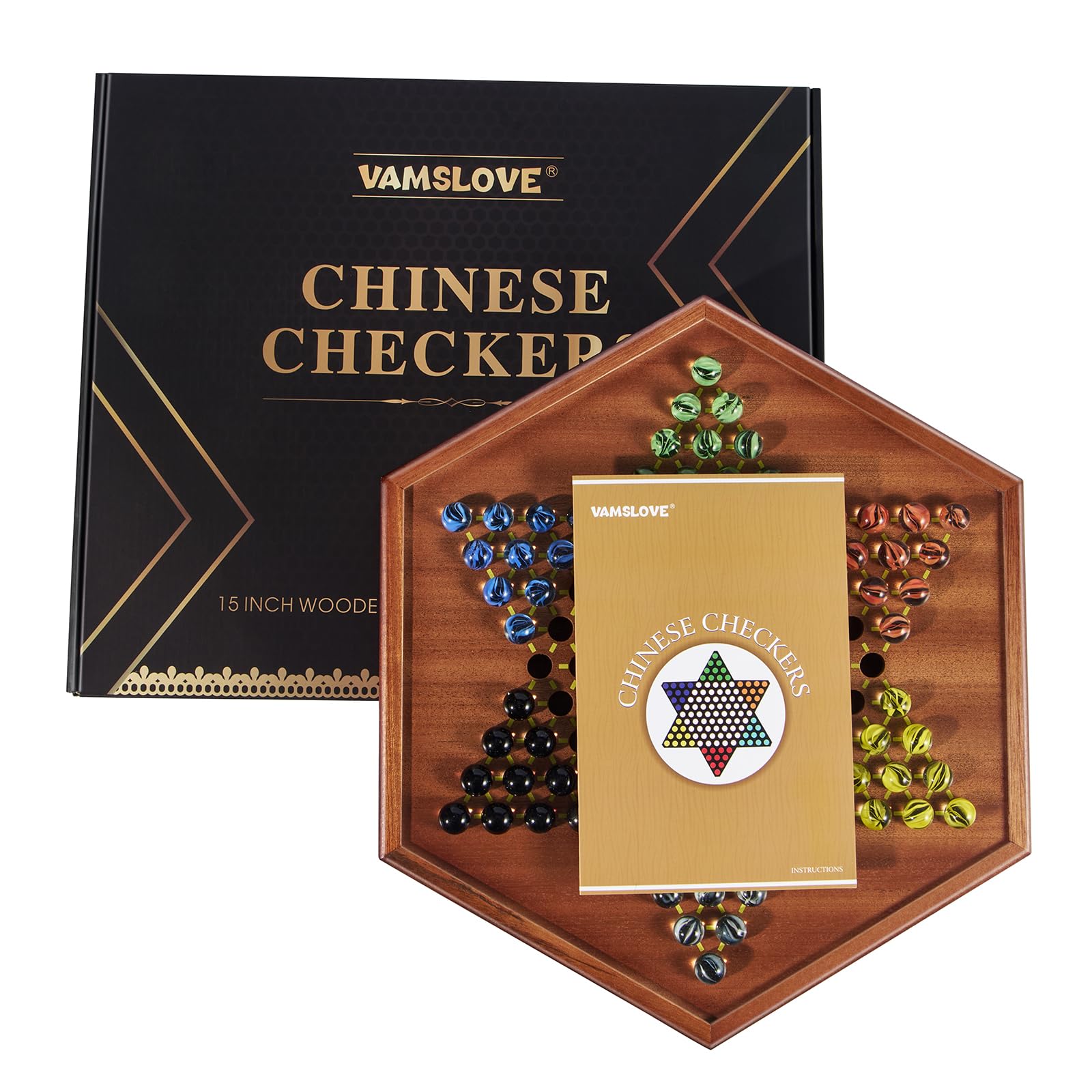 VAMSLOVE hexagon board design adds decorative table appeal