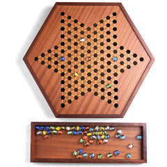 VAMSLOVE elegant hexagonal board doubles as centerpiece