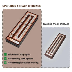 VAMSLOVE large slots for cards and pegs, keeping gameplay components organized.