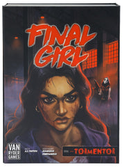 Van Ryder Games Final Girl Marrek Murders box art showing suspenseful solo puzzle setup.