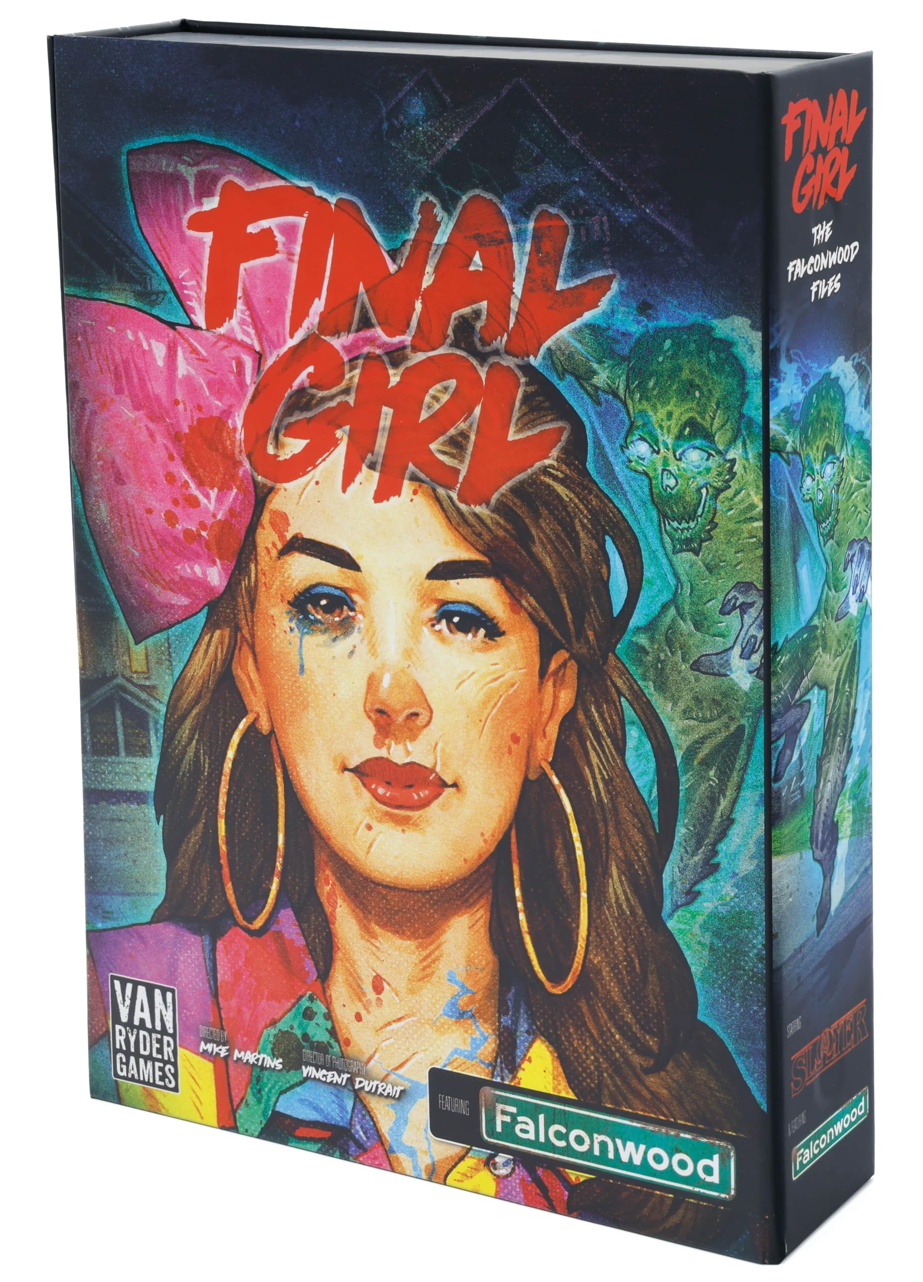 Van Ryder Games Final Girl falconwood-files solo-play-setup suggests tense focused sessions